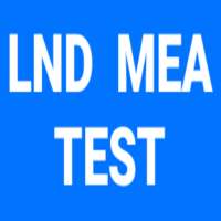 LND MEA MONTHLY TEST