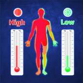 Thermometer Body Temperature : Body Fever Diary on 9Apps