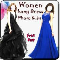 Women Long Dress Photo Suits on 9Apps