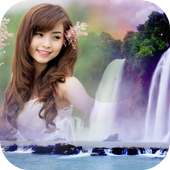 Waterfall Photo Frame on 9Apps