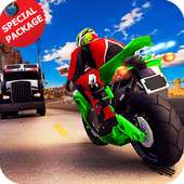 Racing on Hill : Highway Motorcycle games