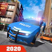 Mengejar Mobil Polisi Kota AS - Game Mobil Polisi