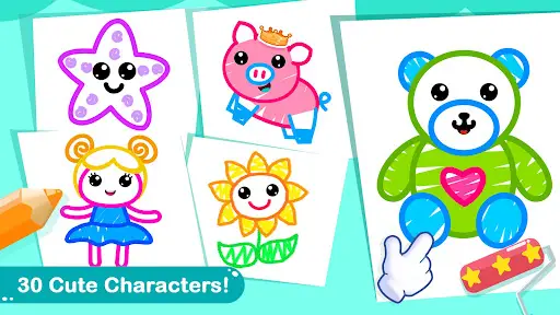 Paint4k - Juegos para pintar para niños y niñas gratis sin wifi & Dibujos para  colorear de unicornio - Aplicaciones de Microsoft