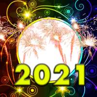 Happy New Year 2021 Photo Frames on 9Apps