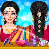 Indian Wedding Hair Do Designs on 9Apps