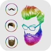 Beard, mustache & hair Photo Editor : New Styles on 9Apps