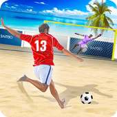 Shoot Goal Beach  Soccer World Cup