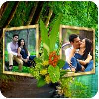 Natural Dual Photo Frame on 9Apps