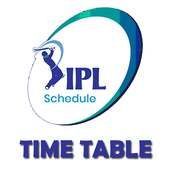 IPL 2018 Time Table