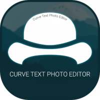 Curve Text Photo Editor