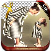 Gold Cut Paste Photos - Mirror & Photo Collage on 9Apps