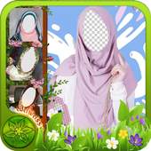 Hijab Selfie Photo Frames