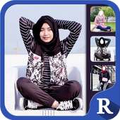 Hijab Jeans Beauty Selfie on 9Apps