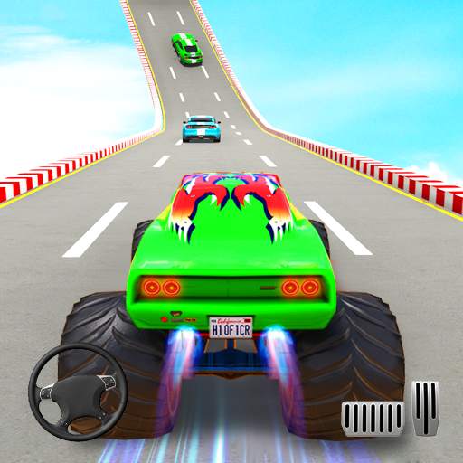 Monster Truck Stunts: Mega Ramp Car Racing Games