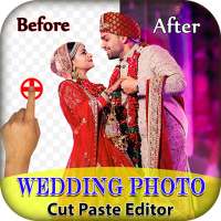 Wedding Photo-Cut Paste Editor on 9Apps