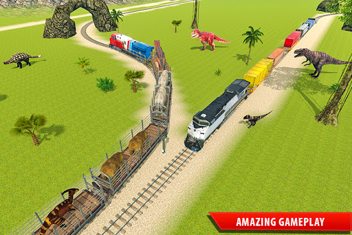 Train Simulator 2021: Rescue Dinosaur Transport 3 تصوير الشاشة