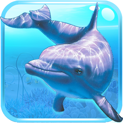 Underwater world. Adventure 3D icon