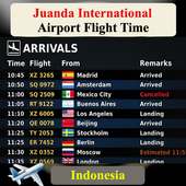 Juanda Airport Flight Time