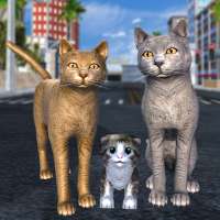 고양이 가족 시뮬레이터 : 길 잃은 키티 게임