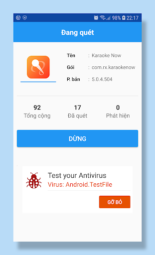 Diệt virus - Quét virus - Tăng tốc điện thoại screenshot 2