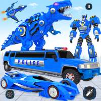 limousine car Dino robot gioco