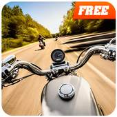 Moto Racing : Real City Highway Bike Rider Game 3D