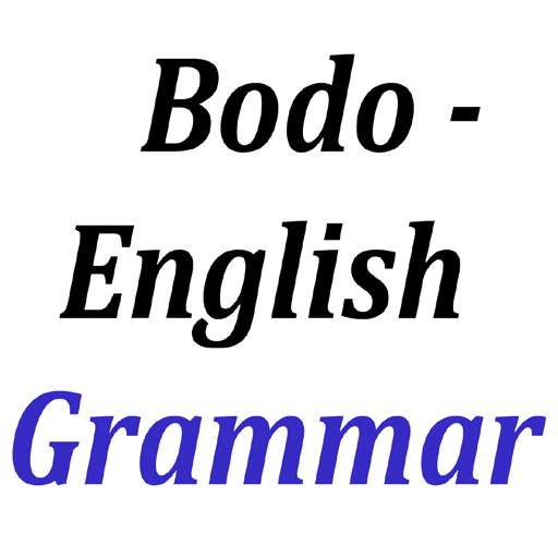 Bodo - English Grammar