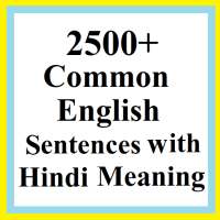 2500  Common English Sentences