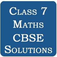 Class 7 Maths CBSE Solutions