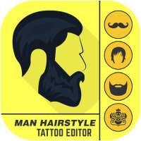 Man Tattoo Hairstyle Editor on 9Apps