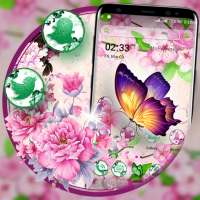 Butterfly Flower Launcher Theme