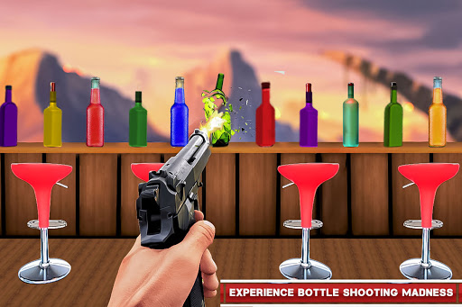 3D Penembakan Botol Game Baru: Game Gratis Offline screenshot 7