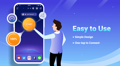 LightSail VPN, unblock websites and apps for free скриншот 2
