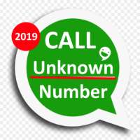 Call unknown numbers for whatsapp
