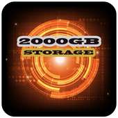 2000GB FREE STORAGE PRO