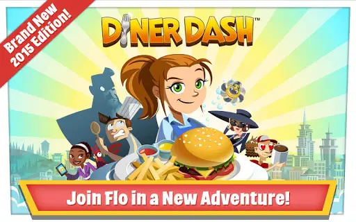 Diner Dash 2: Restaurant Rescue (PC) - 1080p60 HD Walkthrough Part 1 -  Level 1 to 5 