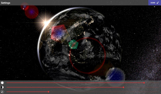 Earth & Moon in HD Gyro 3D Parallax Live Wallpaper screenshot 11
