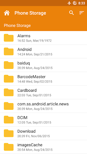 File Manager - Droid Files 2 تصوير الشاشة