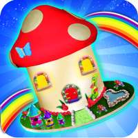 Magic Fairy Mushroom House Cake Maker! DIY Cooking