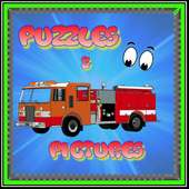 Fire Truck Puzzles for Kids