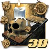 3D Skull Candle Launcher Theme on 9Apps