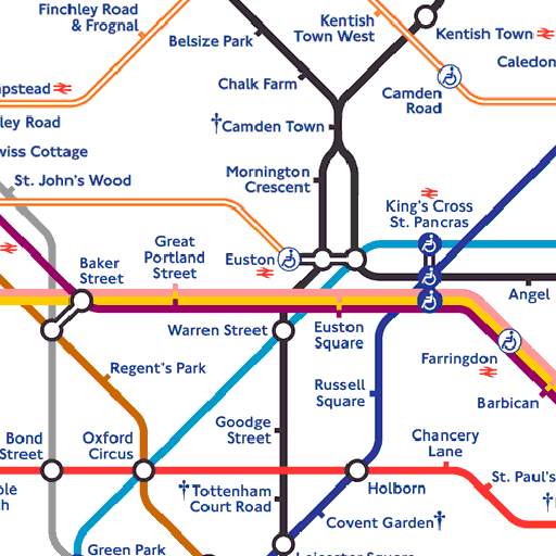 London Offline Transit Maps: Tube, Rail   more!