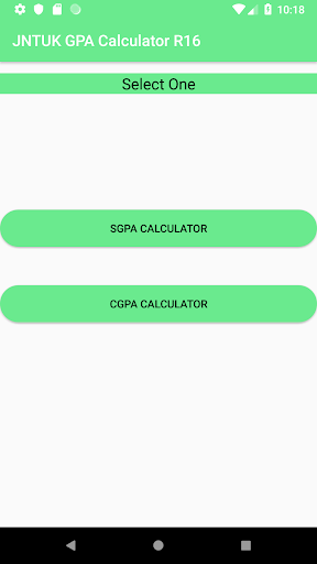 jntuk cgpa calculator 9Apps