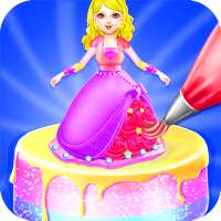 Jogo Princesa Bolo De Chocolate: Bolo De Boneca