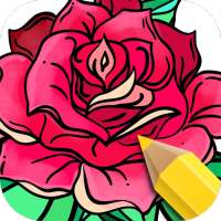 Flowers Coloring Books on 9Apps