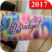 Tattoo my photo with my name on hand on 9Apps