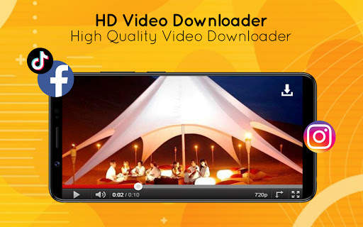 HD Video Downloader App स्क्रीनशॉट 2