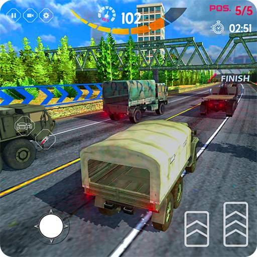 Army Truck Racing Game 3D - New Games 2021