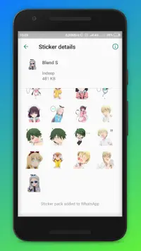 Hindi anime pack is The Best New WhatsApp Sticker Pack