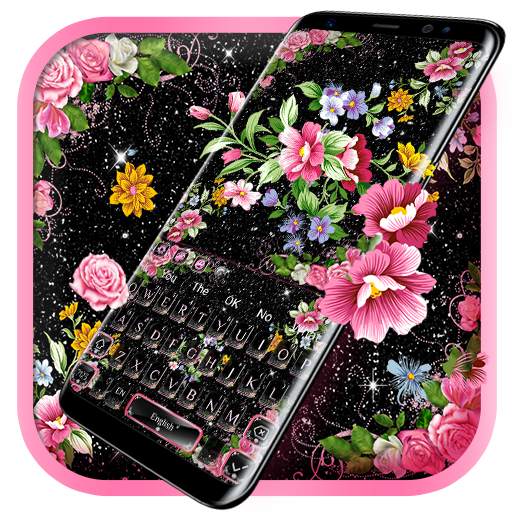 Floral Keyboard